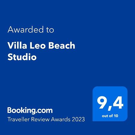Villa Leo Beach Studio พอดโกรา ภายนอก รูปภาพ